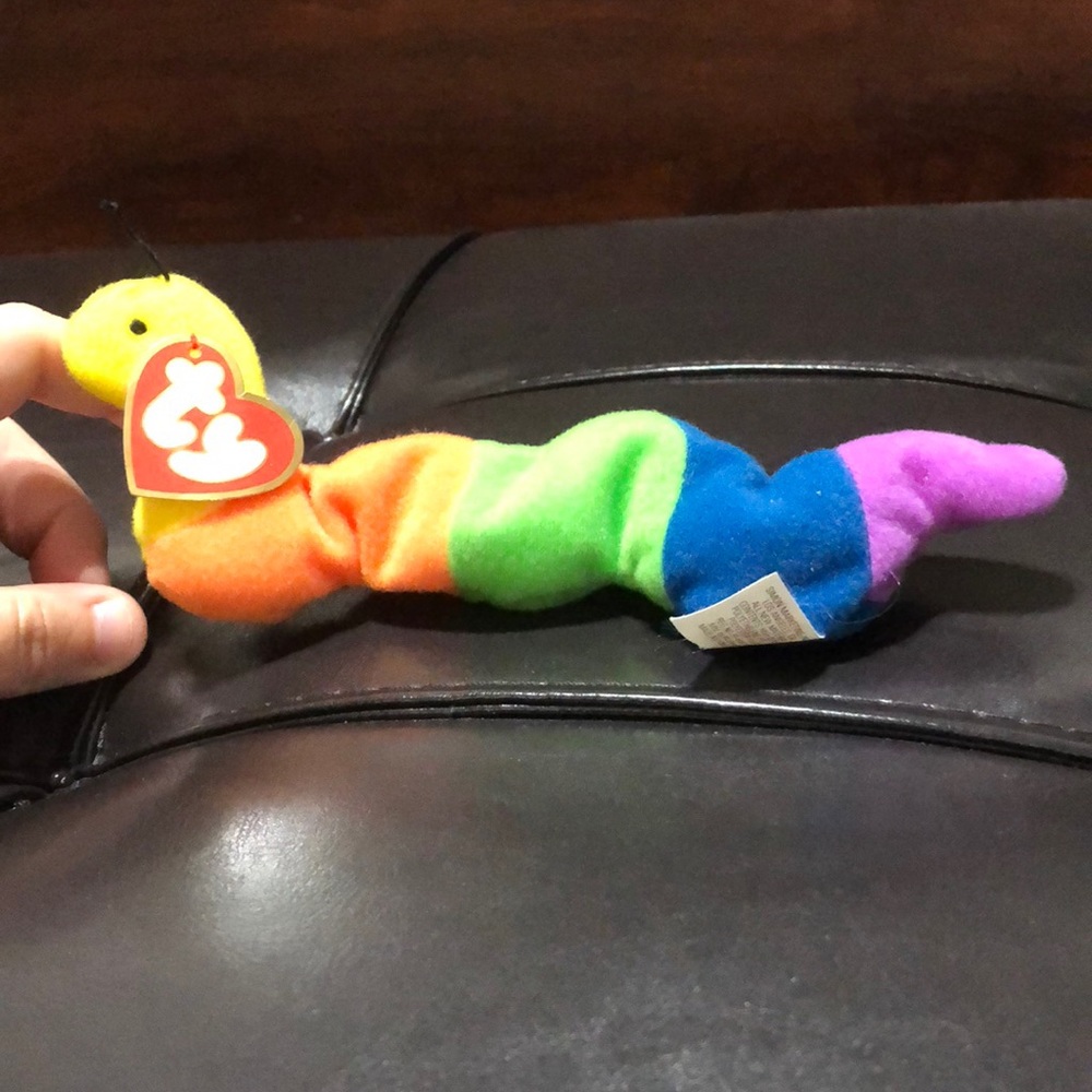 Inch the teenie beanie baby